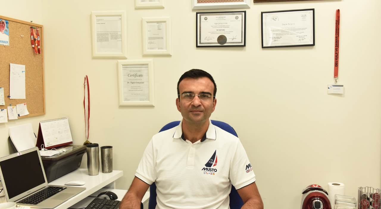 Kalbine zıpkın saplandı! Müdahale edilerek kurtarıldı